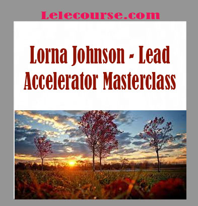 Lorna Johnson - Lead Accelerator Masterclass