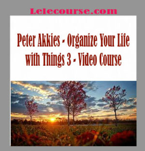 Peter Akkies - Organize Your Life with Things 3 - Video Course digital