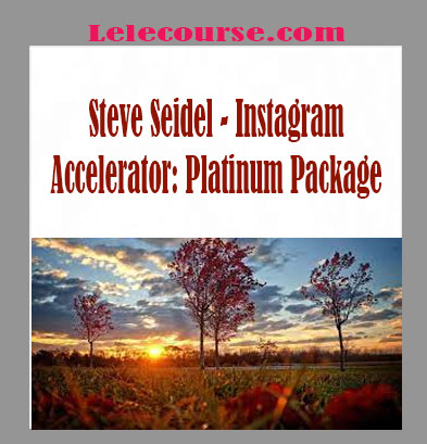 Steve Seidel - Instagram Accelerator: Platinum Package digital