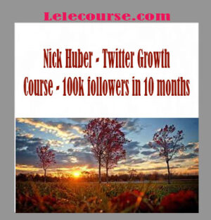 Nick Huber - Twitter Growth Course - 100k followers in 10 months