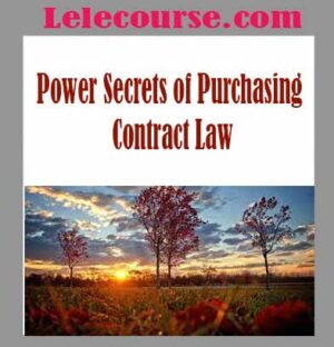 Omid Ghamami - Power Secrets of Purchasing Contract Law