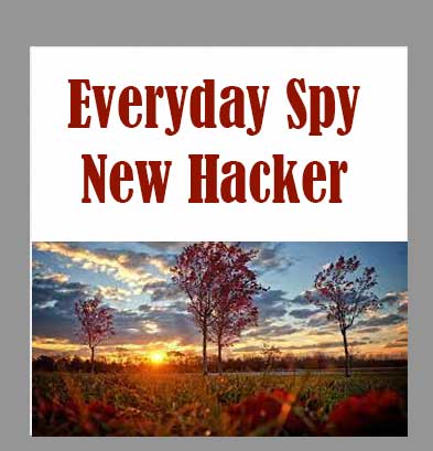 Everyday Spy - New Hacker